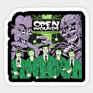 open wounds Sticker